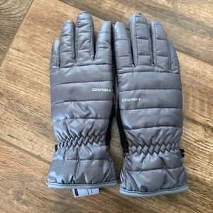Head windproof gloves dark grey